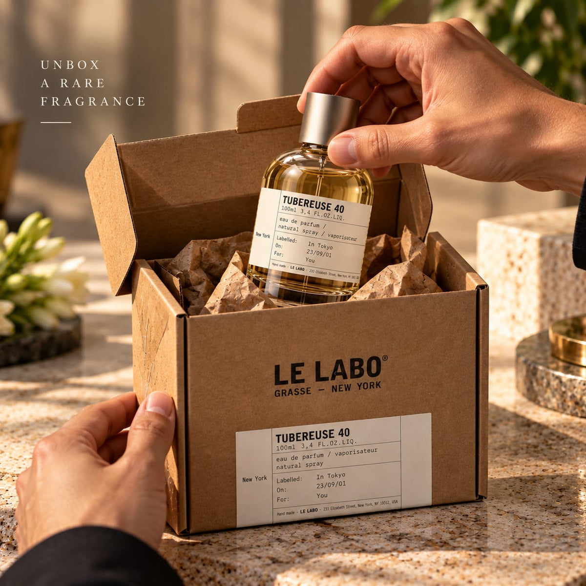 Le Labo TUBEREUSE 40 Eau de Parfum 100ml – Unisex Woody Floral Fragrance