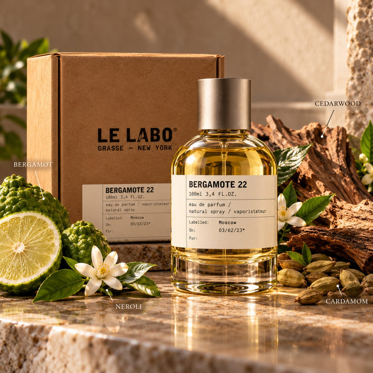 Le Labo Bergamote 22 Eau de Parfum 100ml Perfume