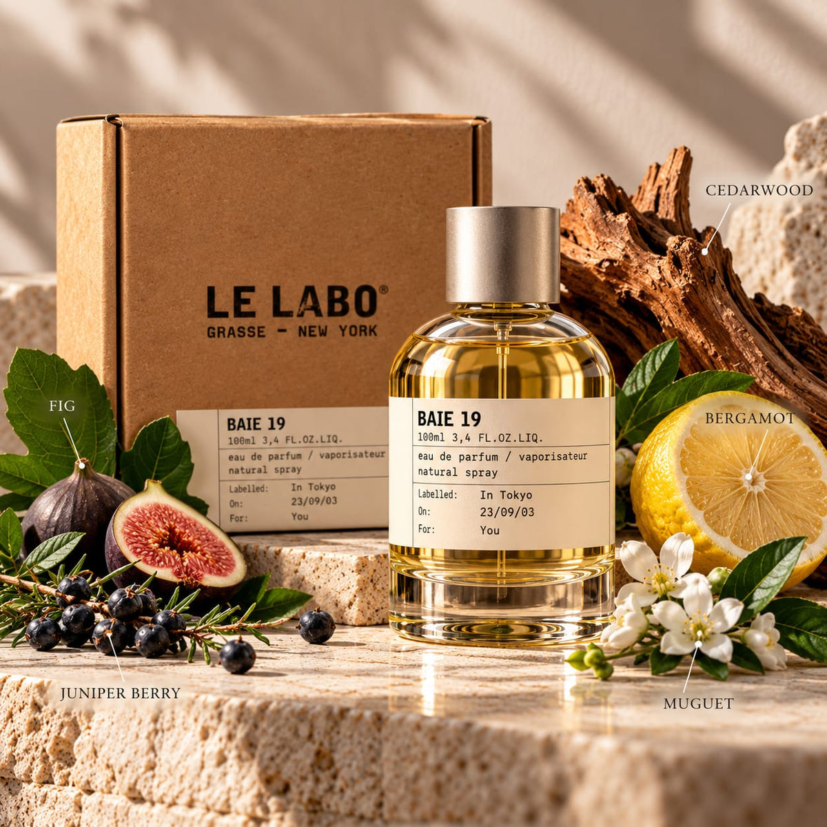 Le Labo BAIE 19 Eau de Parfum 100ml – Unisex Perfume