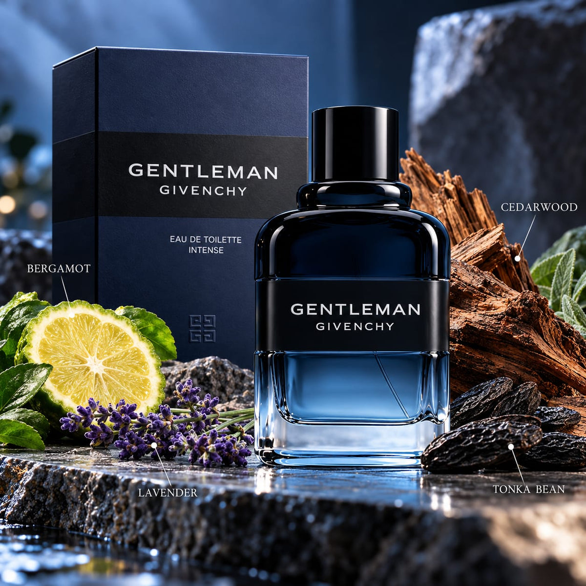 Givenchy Gentleman Eau de Toilette Intense – Men's Fragrance 90 ml