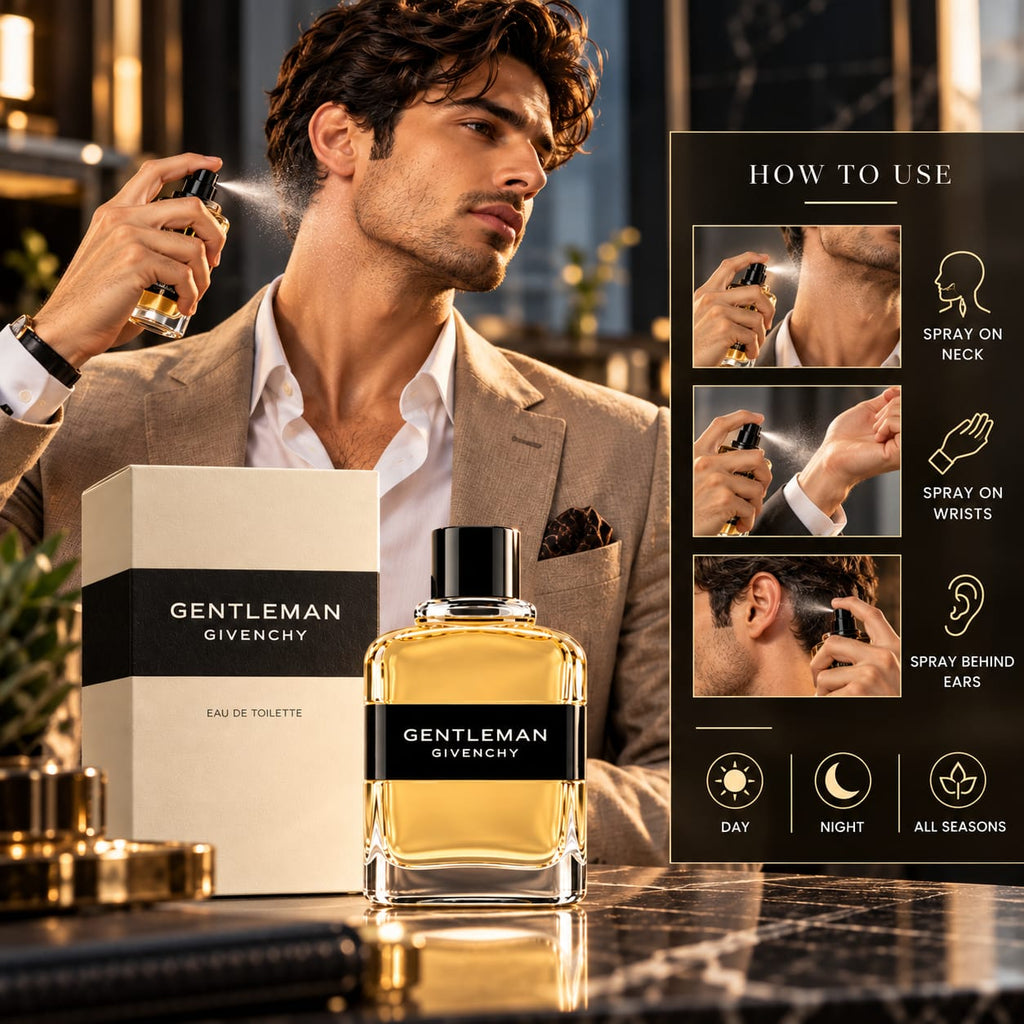 Givenchy Gentleman Eau de Toilette for Men – Gentleman Givenchy 100ml