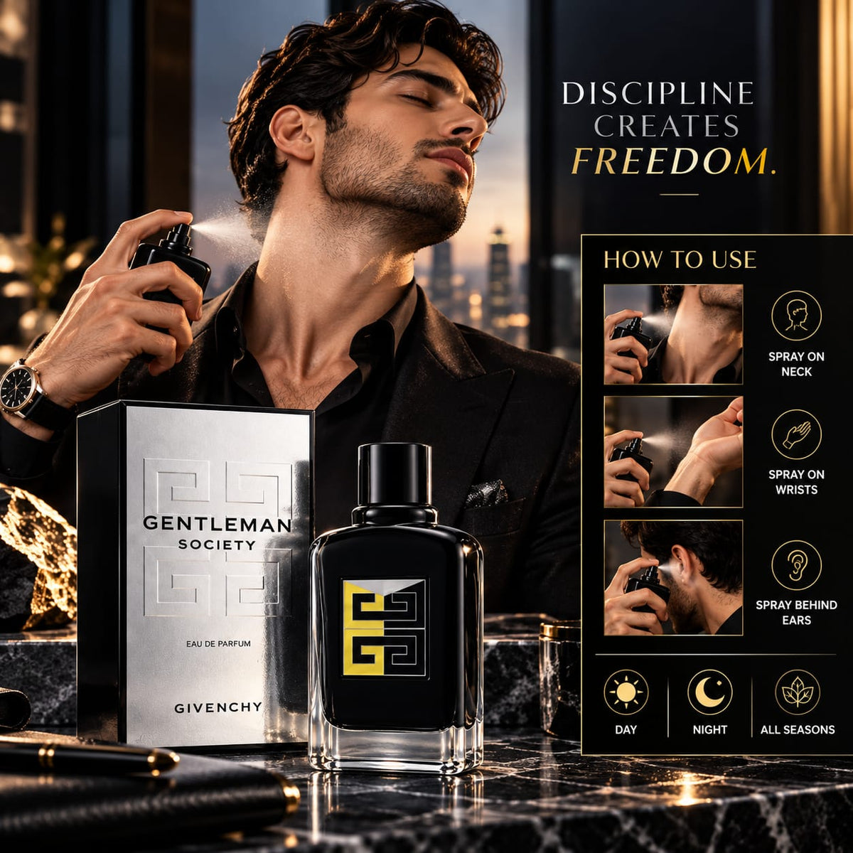 Givenchy Gentleman Society Eau de Parfum for Men 80ml