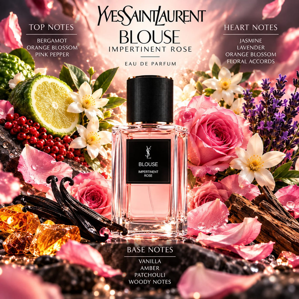 Yves Saint Laurent Blouse Eau de Parfum 75ml – Impertinent Rose Unisex Fragrance