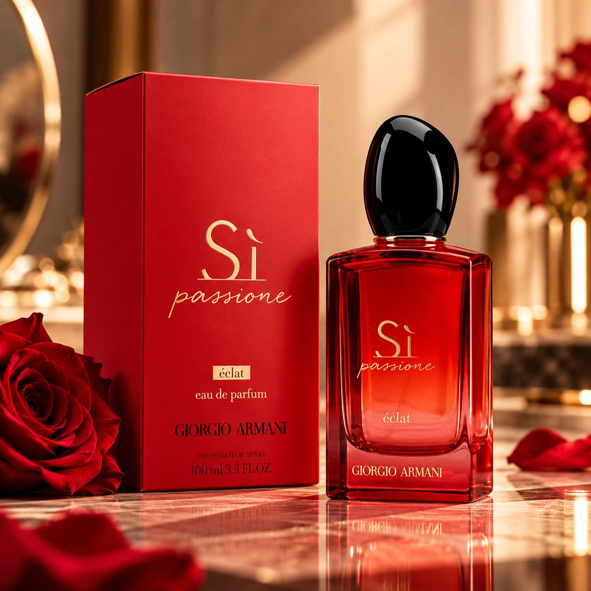 Giorgio Armani Sì Passione Éclat Eau de Parfum 100ml for Women
