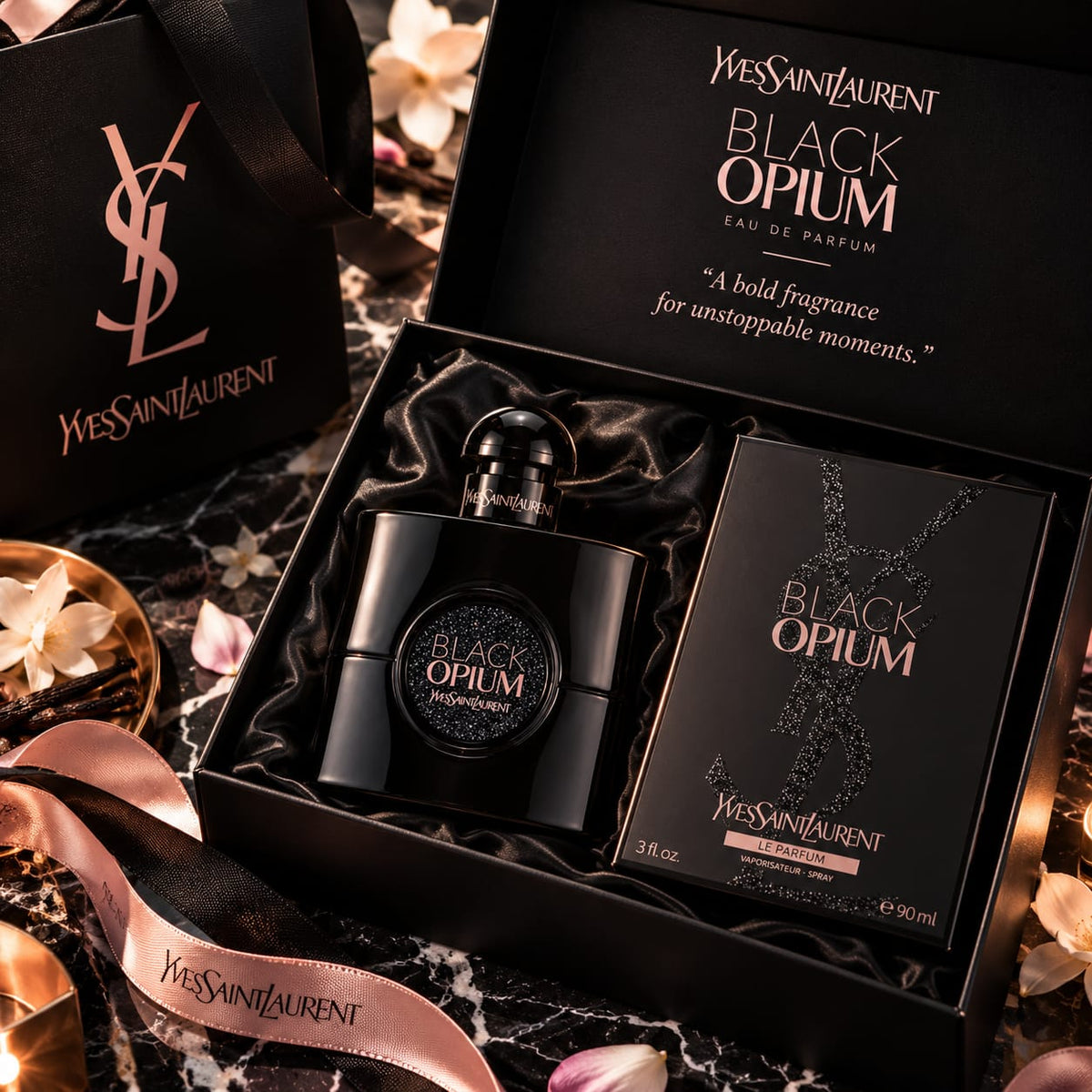 Yves Saint Laurent Black Opium Eau de Parfum – Women's Perfume 100ml