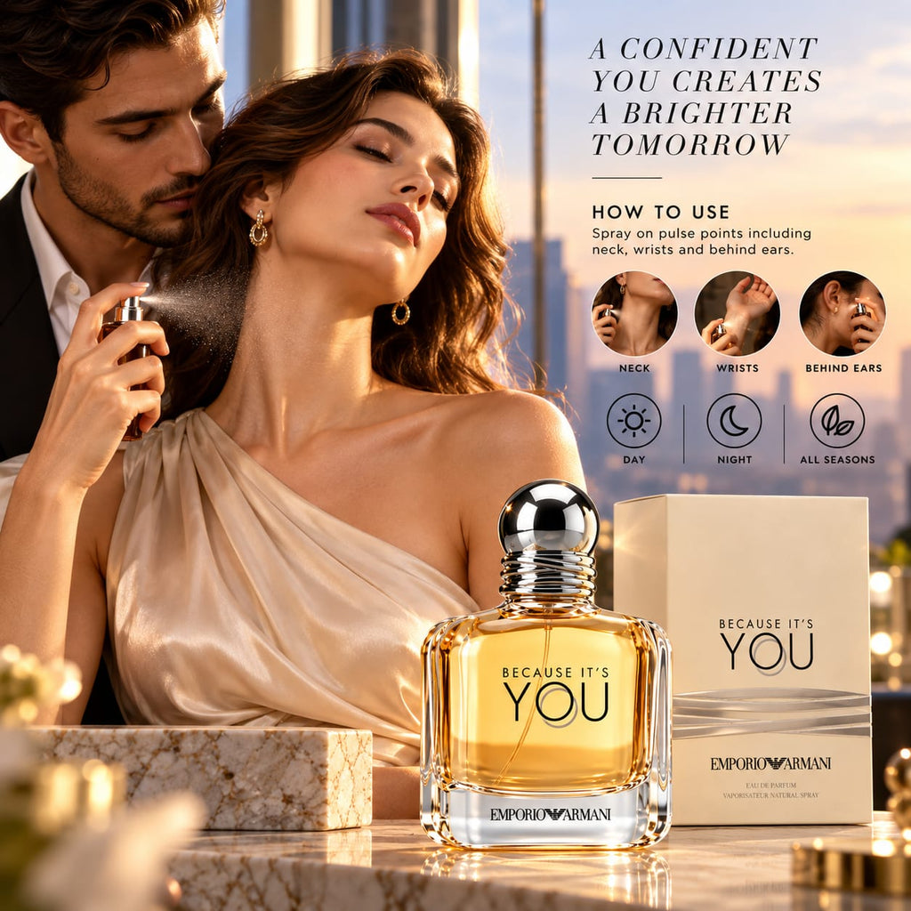 Emporio Armani Because It’s You Eau de Parfum for Women 100ml