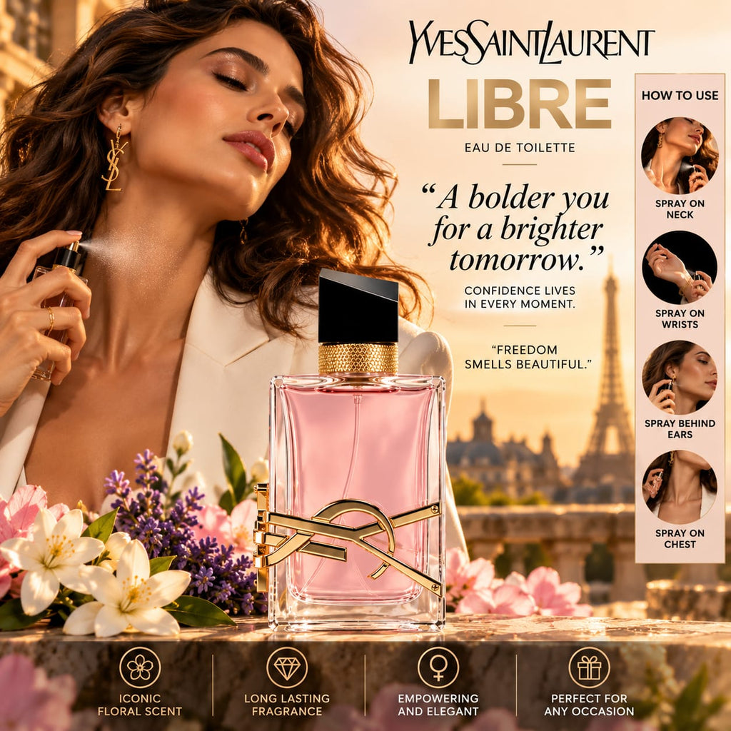 Yves Saint Laurent Libre Eau de Toilette Women's Perfume 90ml