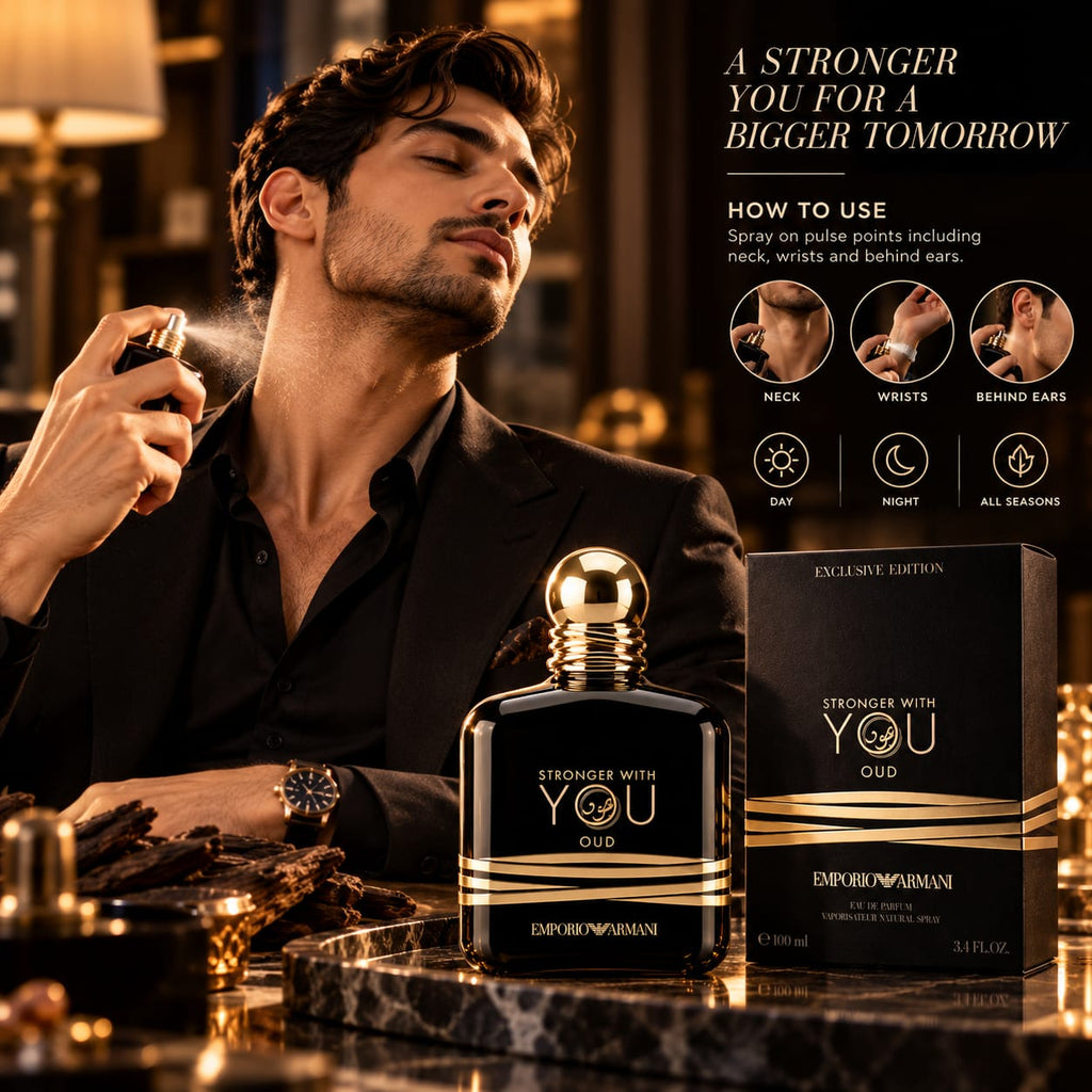 Emporio Armani Stronger With You Oud Eau de Parfum 100ml