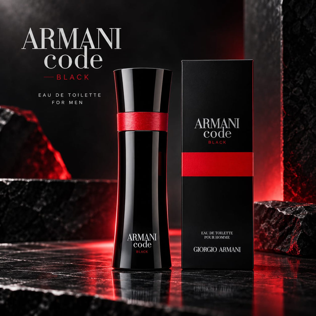 Armani Code Black Eau de Toilette for Men 100ml