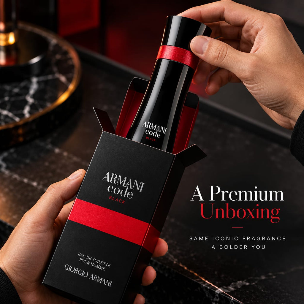 Armani Code Black Eau de Toilette for Men 100ml