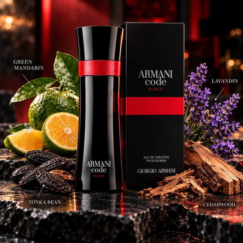 Armani Code Black Eau de Toilette for Men 100ml