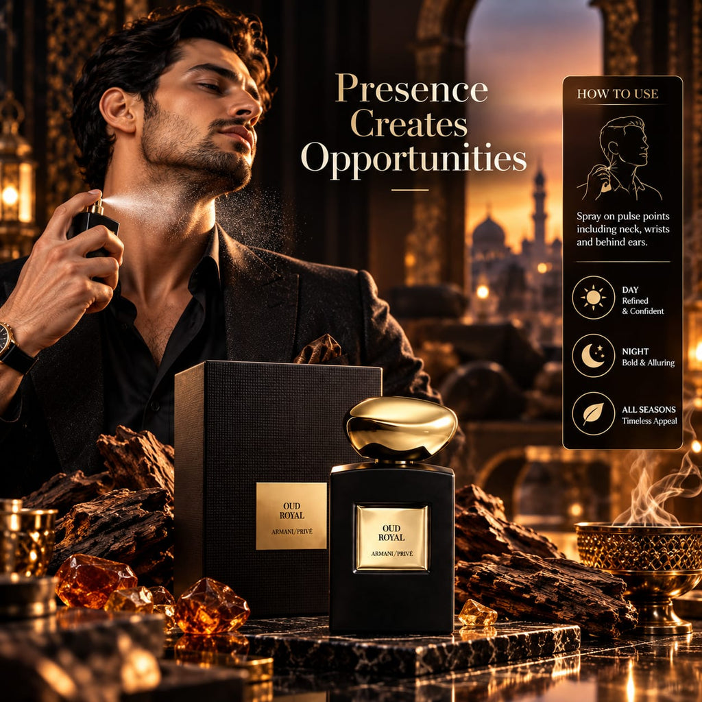 ARMANI/PRIVÉ OUD ROYAL Eau de Parfum Intense 100ml – Luxury Oud Fragrance