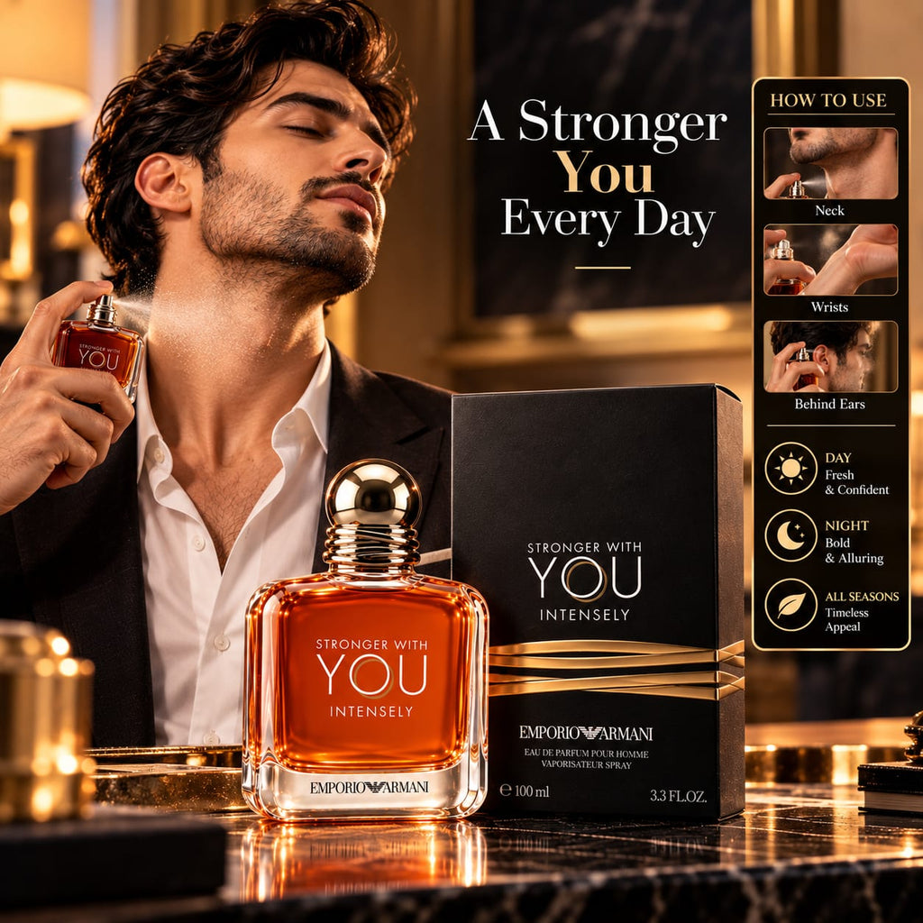 Emporio Armani Stronger With You Intensely Eau de Parfum for Men 100ml