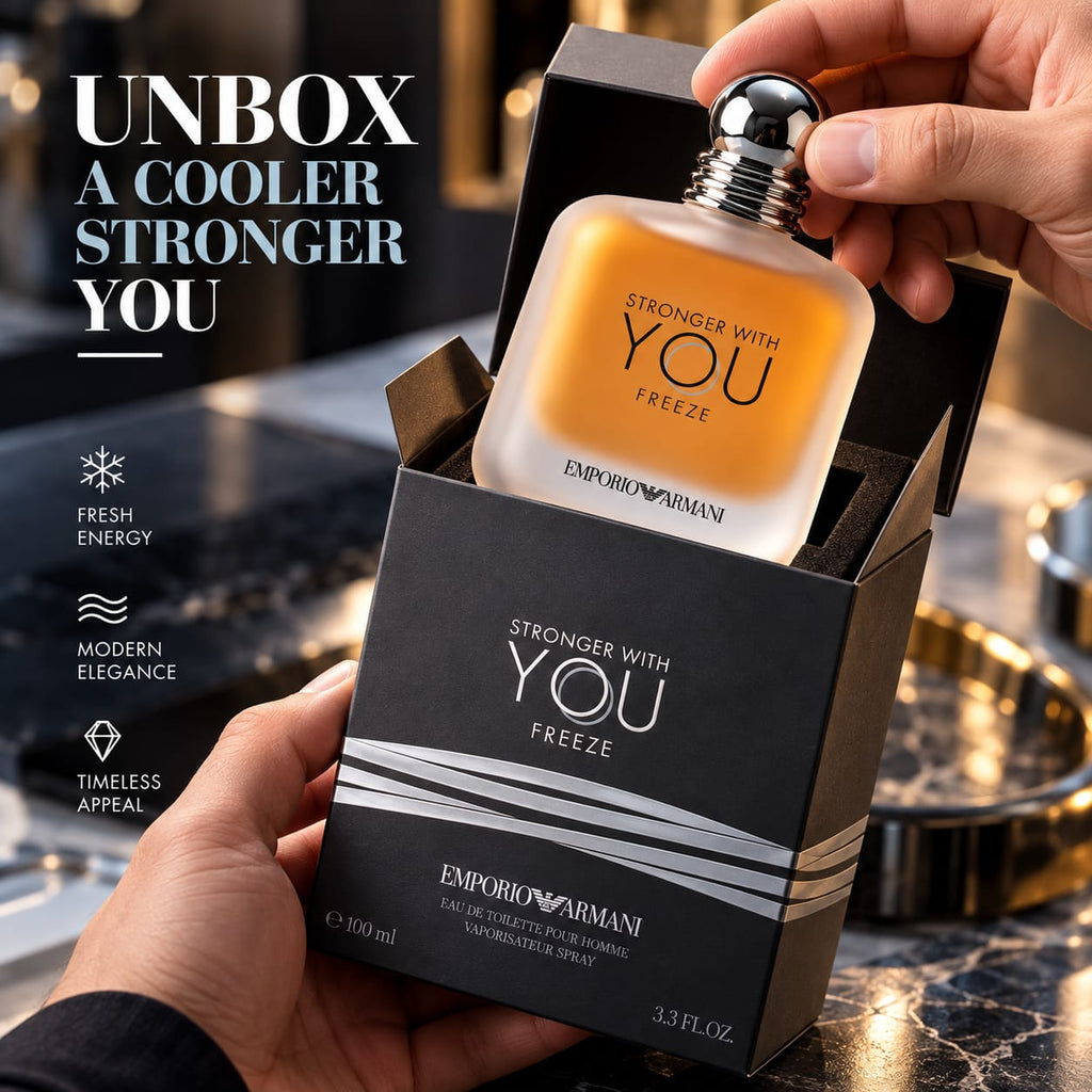 Emporio Armani Stronger With You Freeze Eau de Toilette for Men 100ml