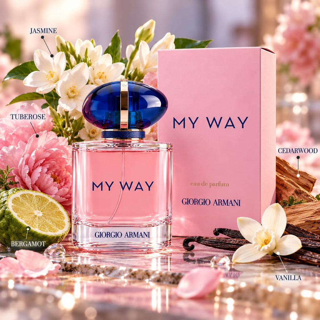 Giorgio Armani My Way Eau de Parfum – Women's Floral Fragrance 90ml
