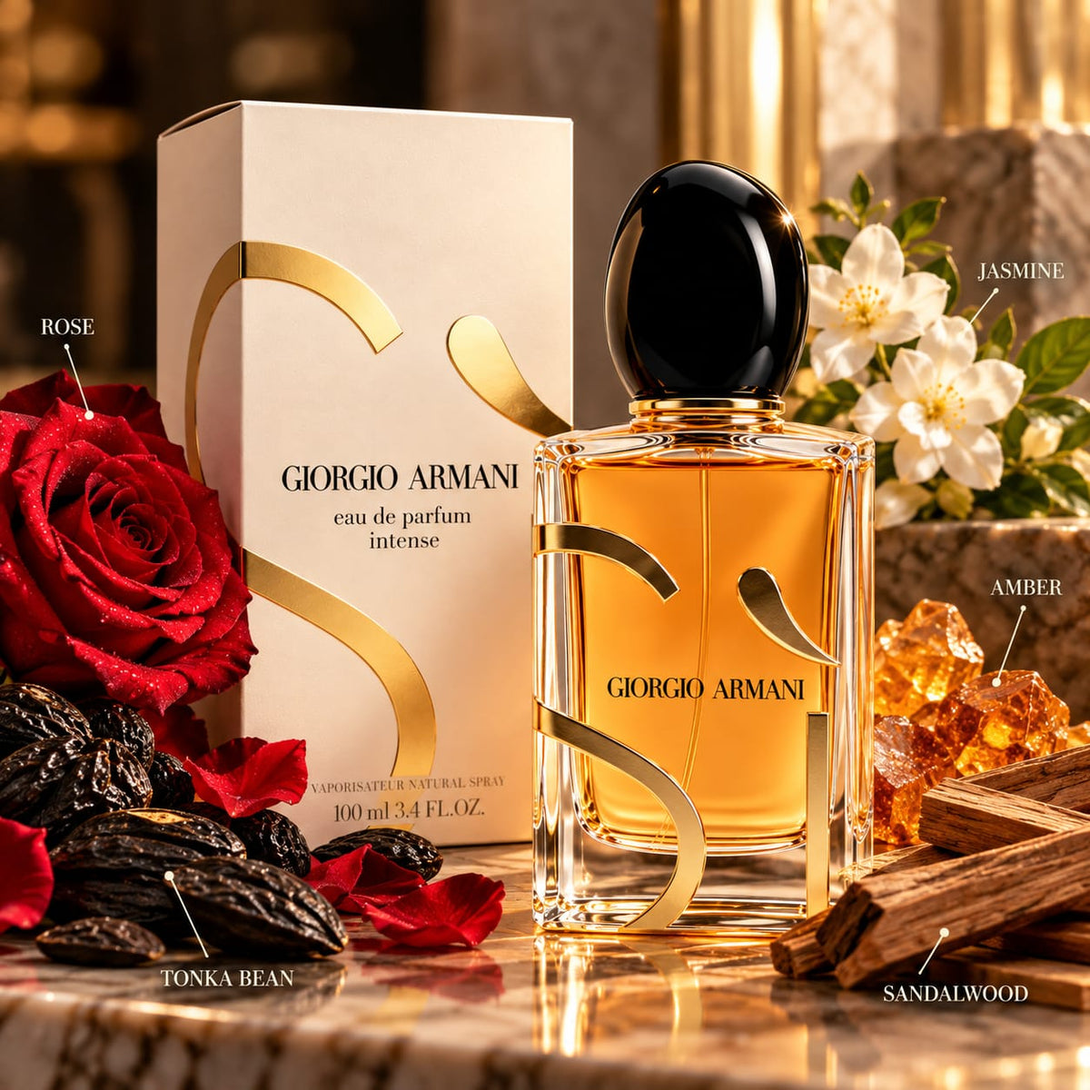 Giorgio Armani Sì Eau de Parfum Intense 100ml for Women