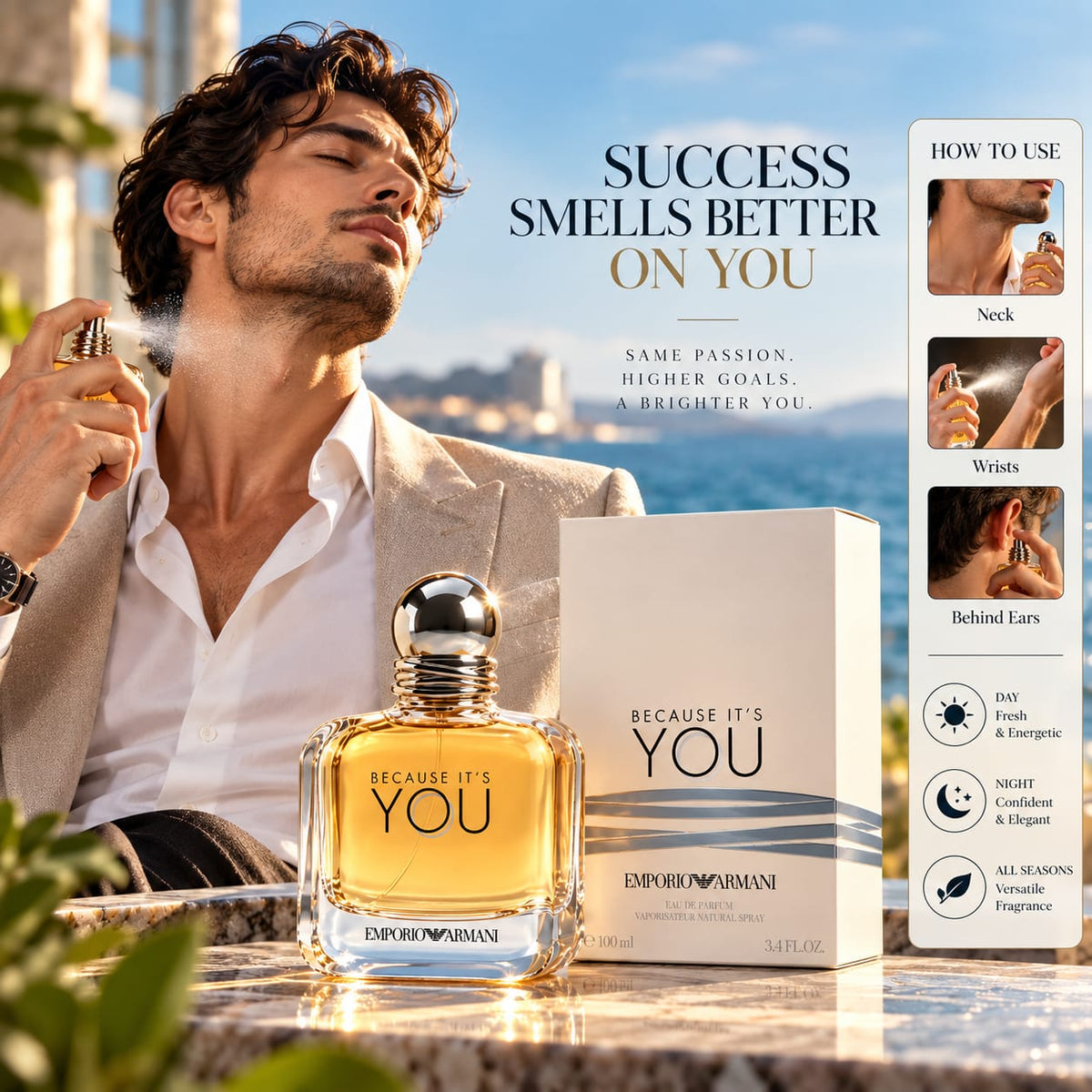 Emporio Armani Because It’s You Eau de Parfum 100ml for Women