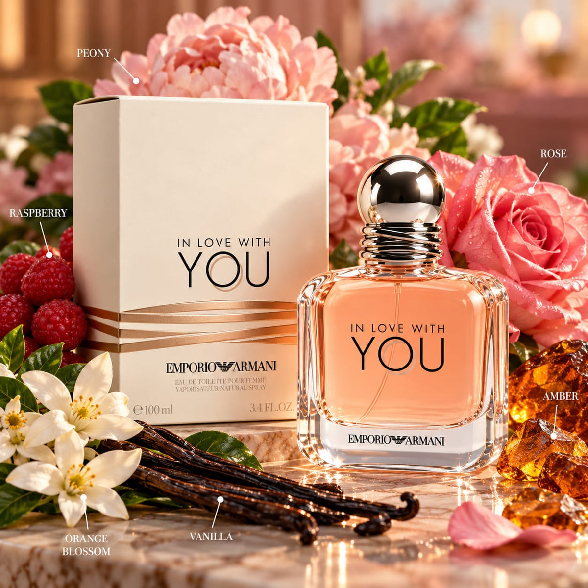 Emporio Armani In Love With You Eau de Toilette for Women 100ml