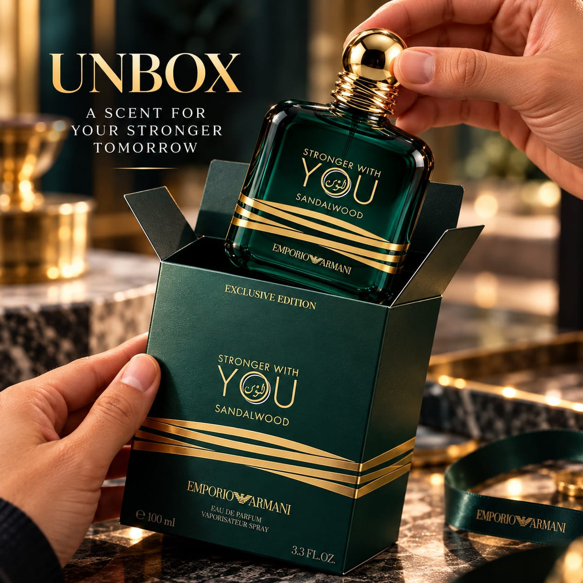 Emporio Armani Stronger With You Sandalwood Eau de Parfum 100ml