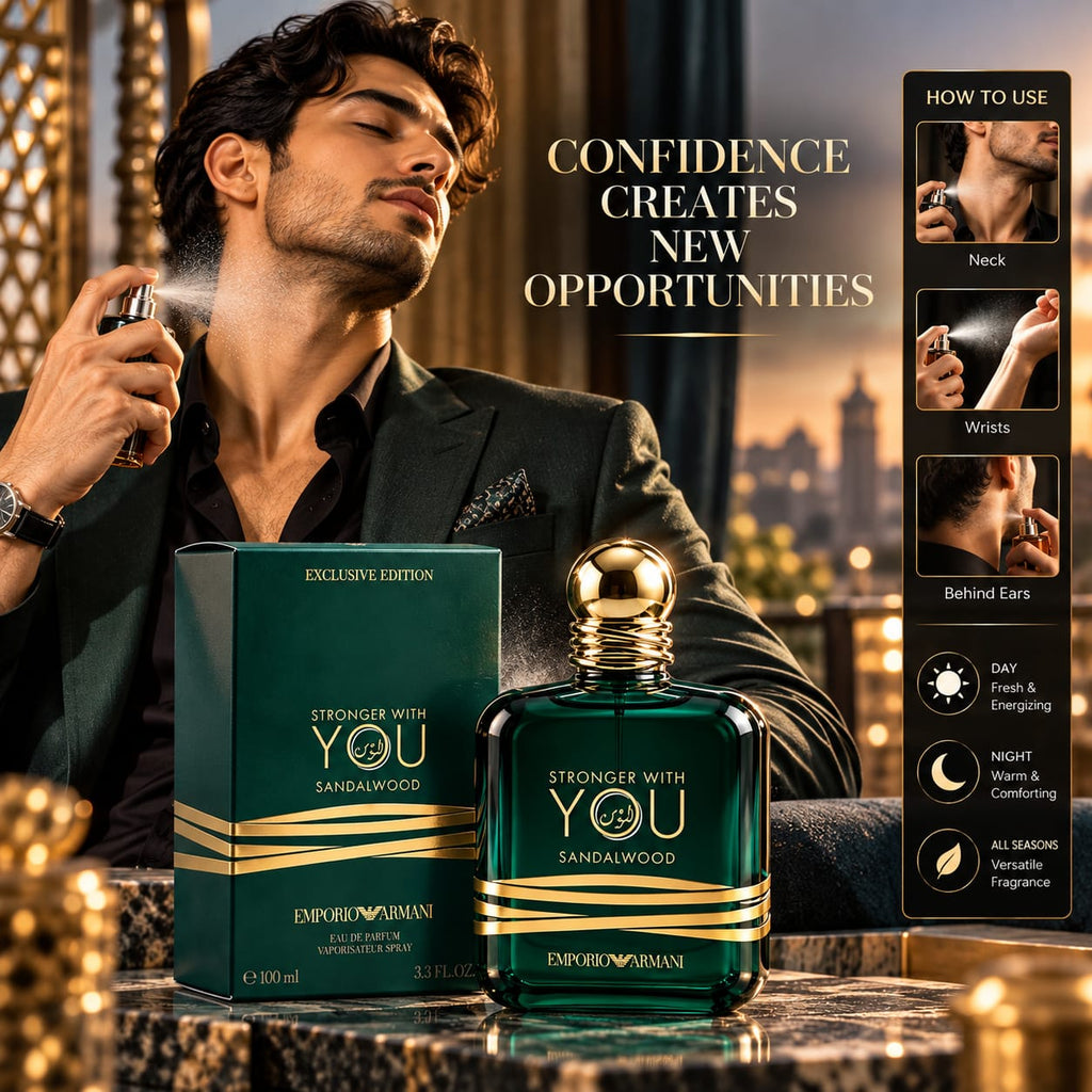 Emporio Armani Stronger With You Sandalwood Eau de Parfum 100ml