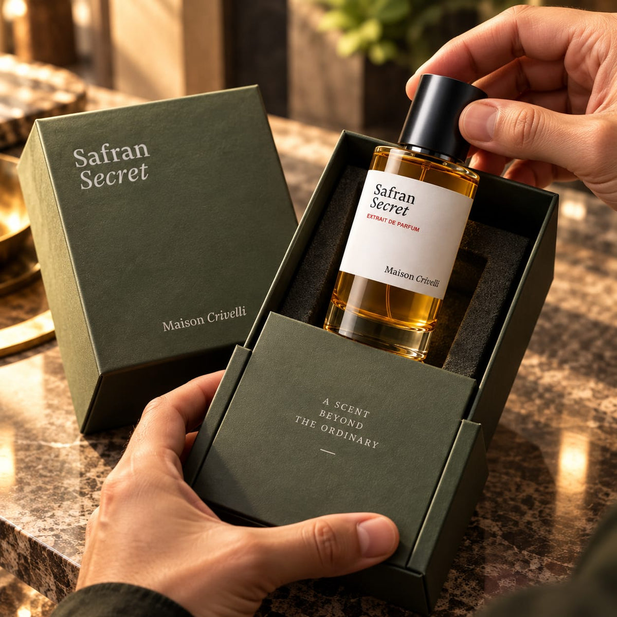 Maison Crivelli Safran Secret Extrait de Parfum 50ml