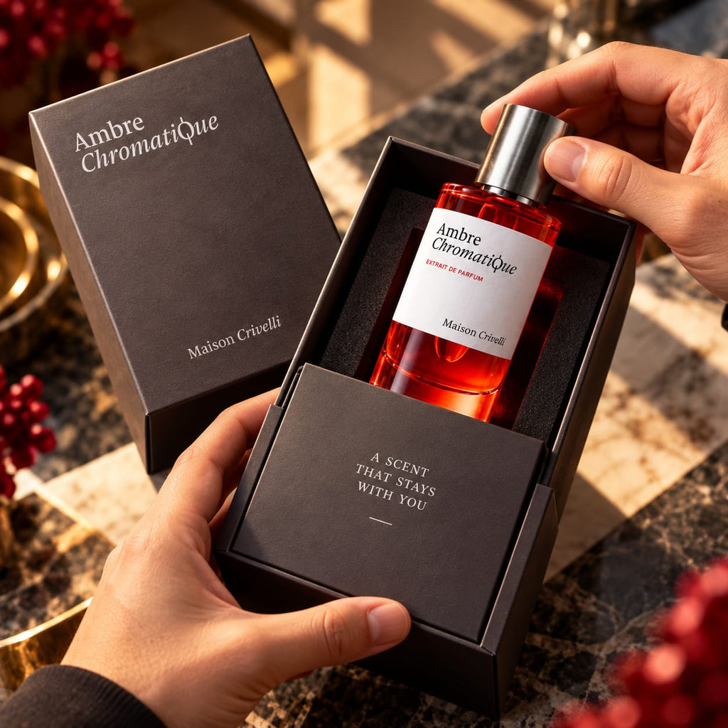 Maison Crivelli Ambre Chromatique Extrait de Parfum – Unisex Amber Fragrance 50ml
