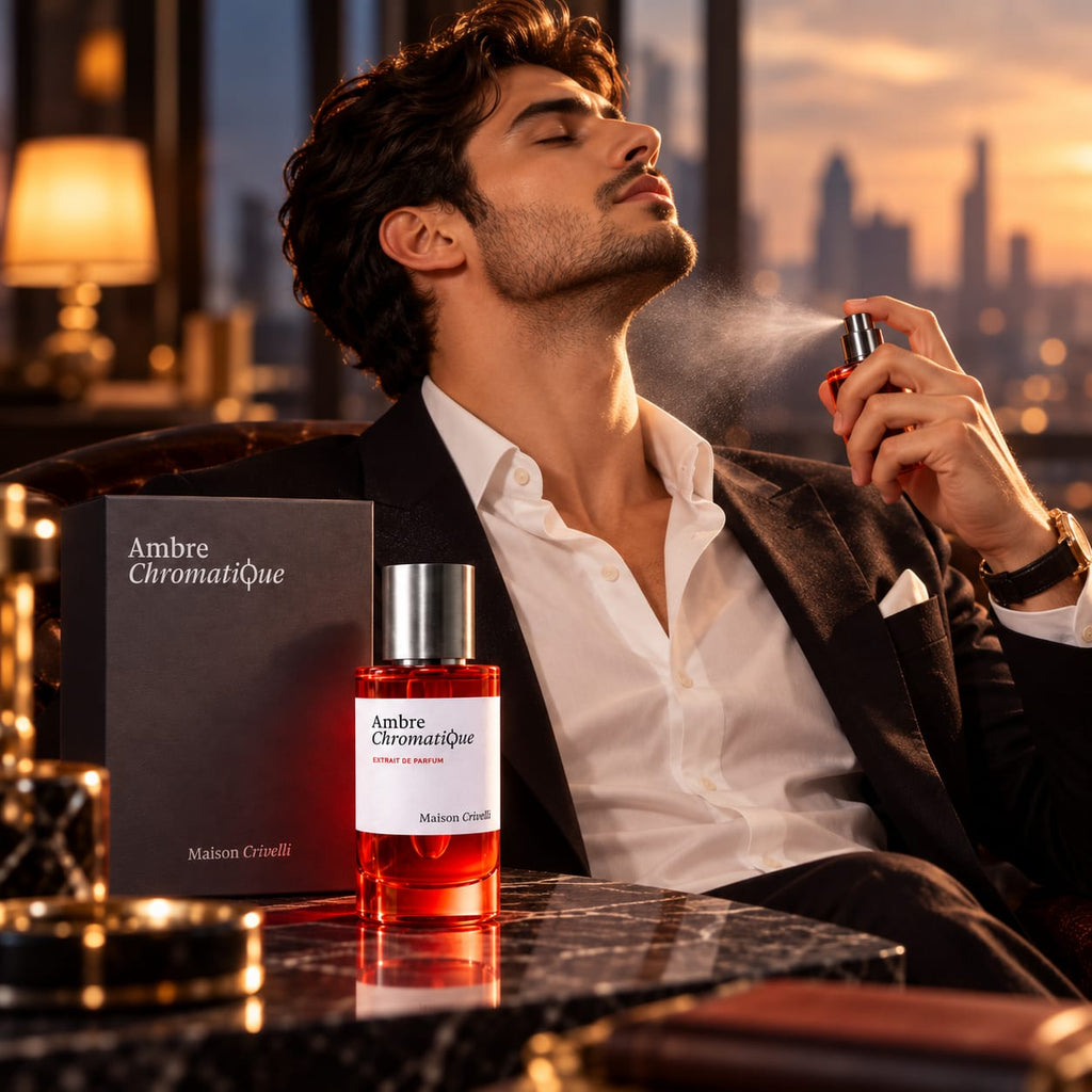 Maison Crivelli Ambre Chromatique Extrait de Parfum – Unisex Amber Fragrance 50ml