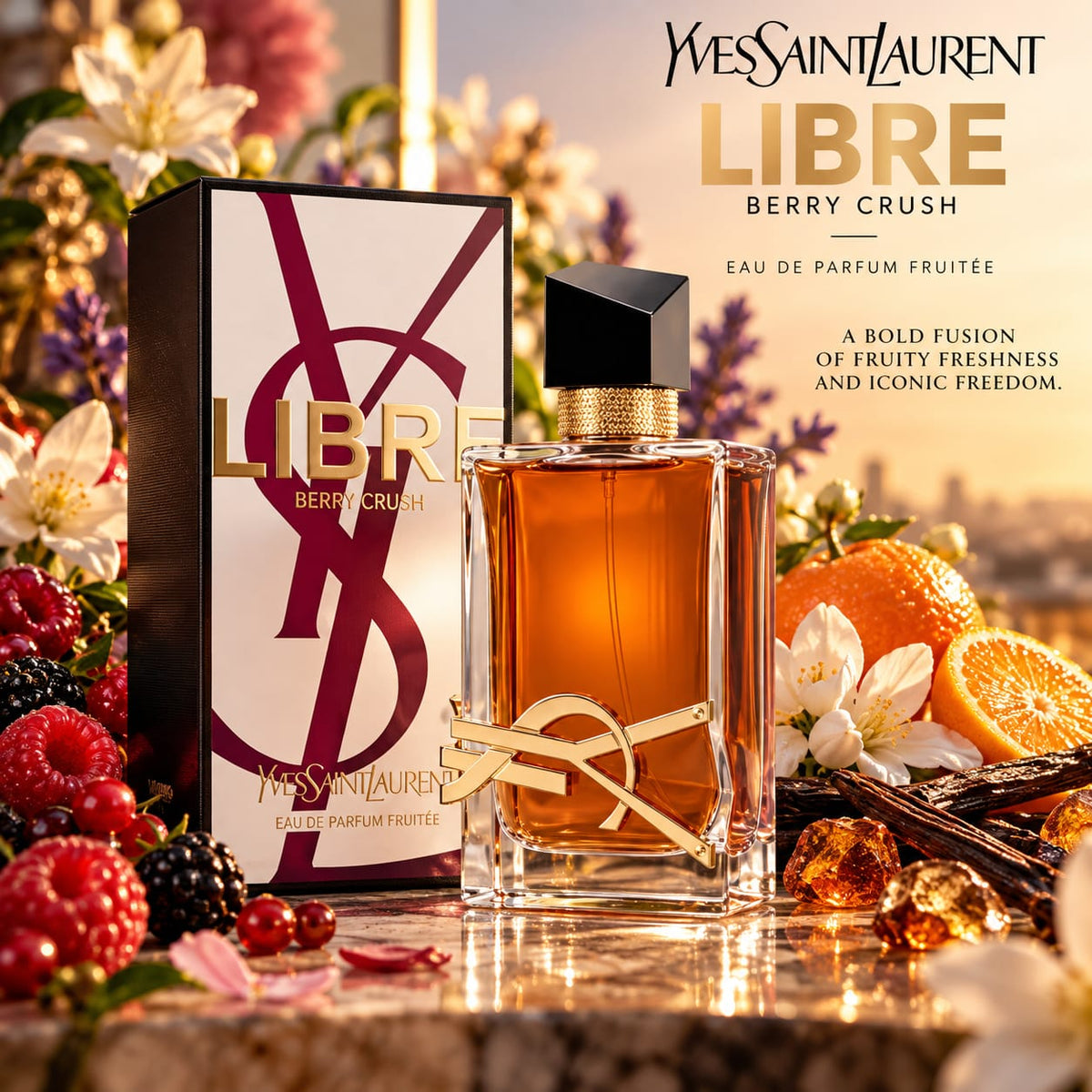 Yves Saint Laurent Libre Berry Crush Eau de Parfum Fruitée 100ml